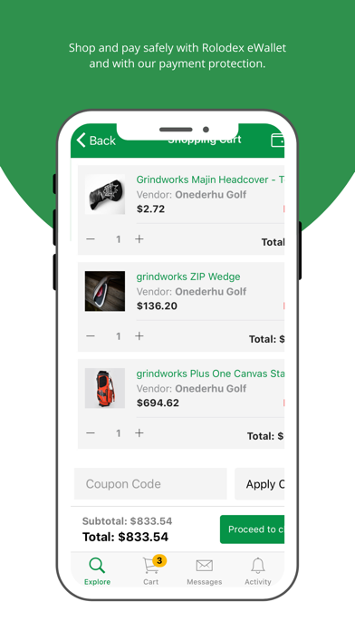 Golf Rolodex Screenshot