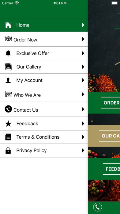 Basmati Indian Restaurant Screenshot