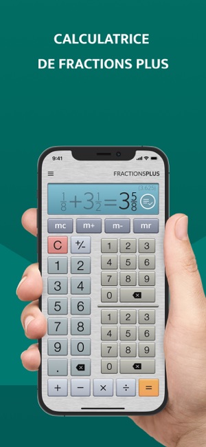 Calculatrice de Fractions #1 dans l'App Store