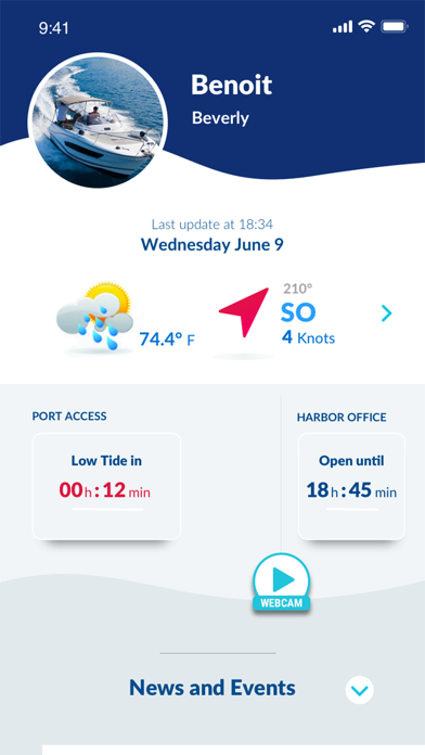 Glover Wharf Marina-Beverly MA iPhone screenshot 5 - News app