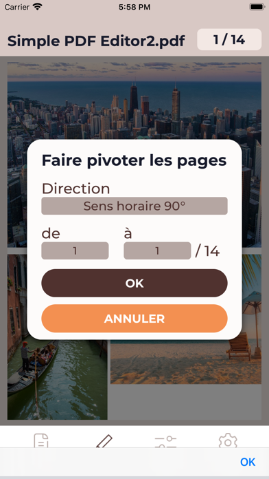 Screenshot #3 pour Éditeur PDF simple
