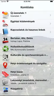 komlóska iphone screenshot 1