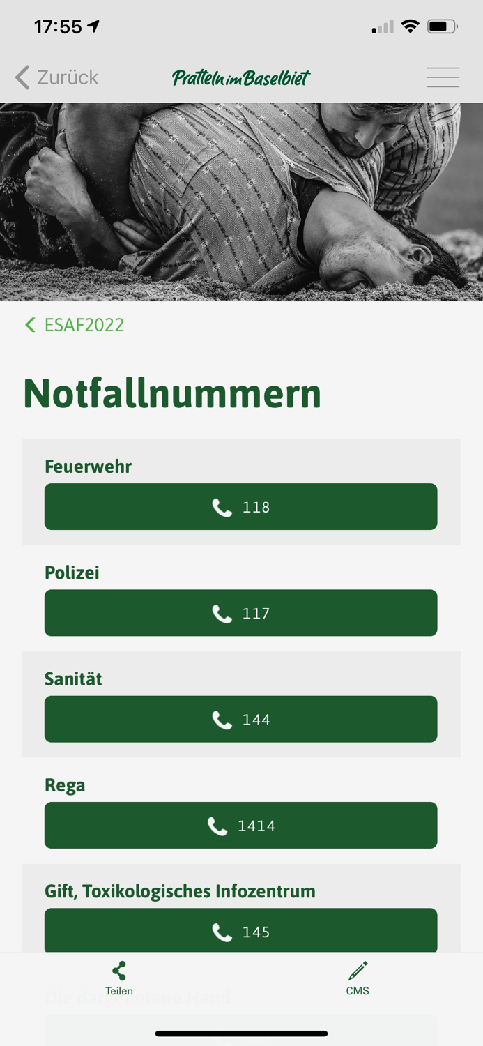 Helfer App ESAF 2022