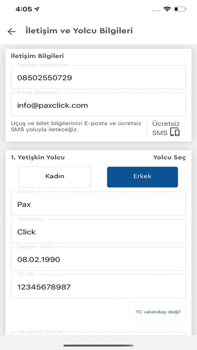Gidesim Geldi Screenshot