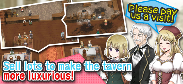 Pamja e ekranit të ‎RPG Marenian Tavern Story