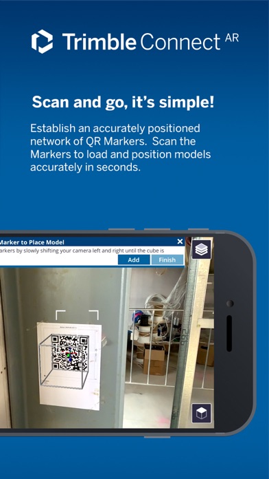 Trimble Connect AR Screenshot