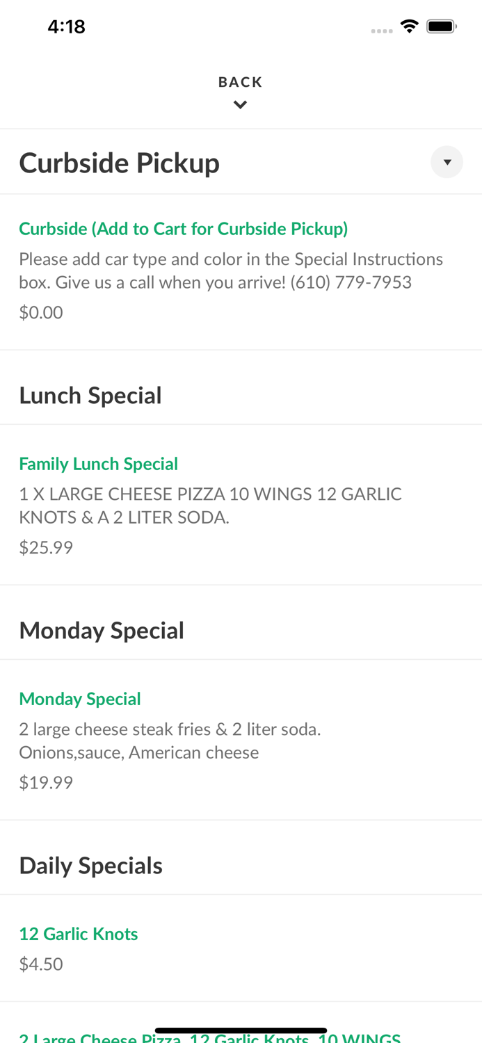 Sophias Italian Restaurant