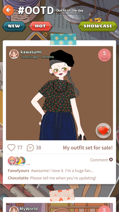 Stichy - makeup & dress up app Screenshot