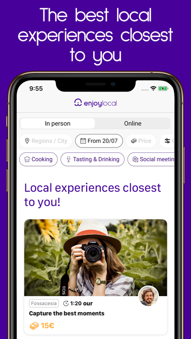 Enjoylocal: Tour ed esperienze Screenshot