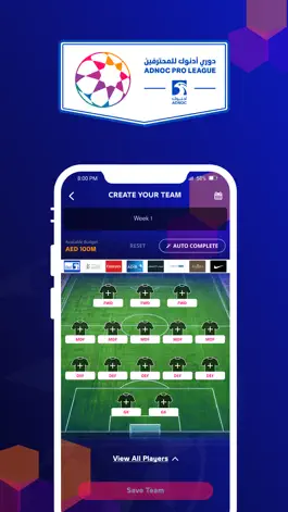 Game screenshot ADNOC PRO LEAGUE Fantasy apk