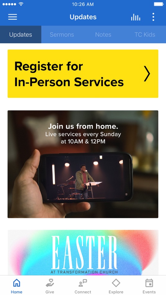 #1. Transformation Church SC (iOS) 게시자: Transformation Church (SC)