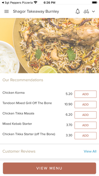 Shagor Takeaway Burnley Screenshot