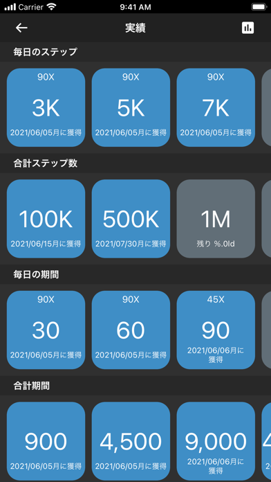 歩数計Plus - トラッキング＆カロリーをカウントステップのおすすめ画像6