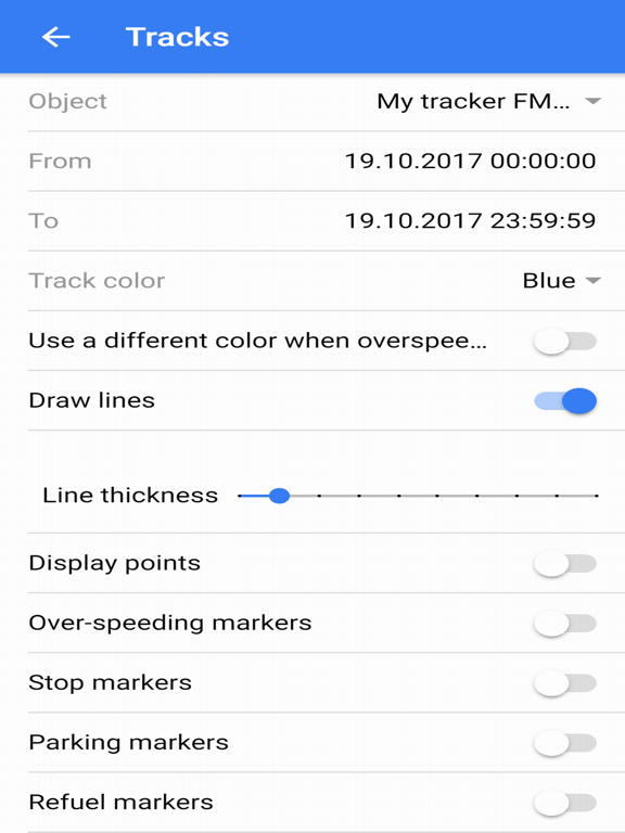 Screenshot #4 pour All Track GPS