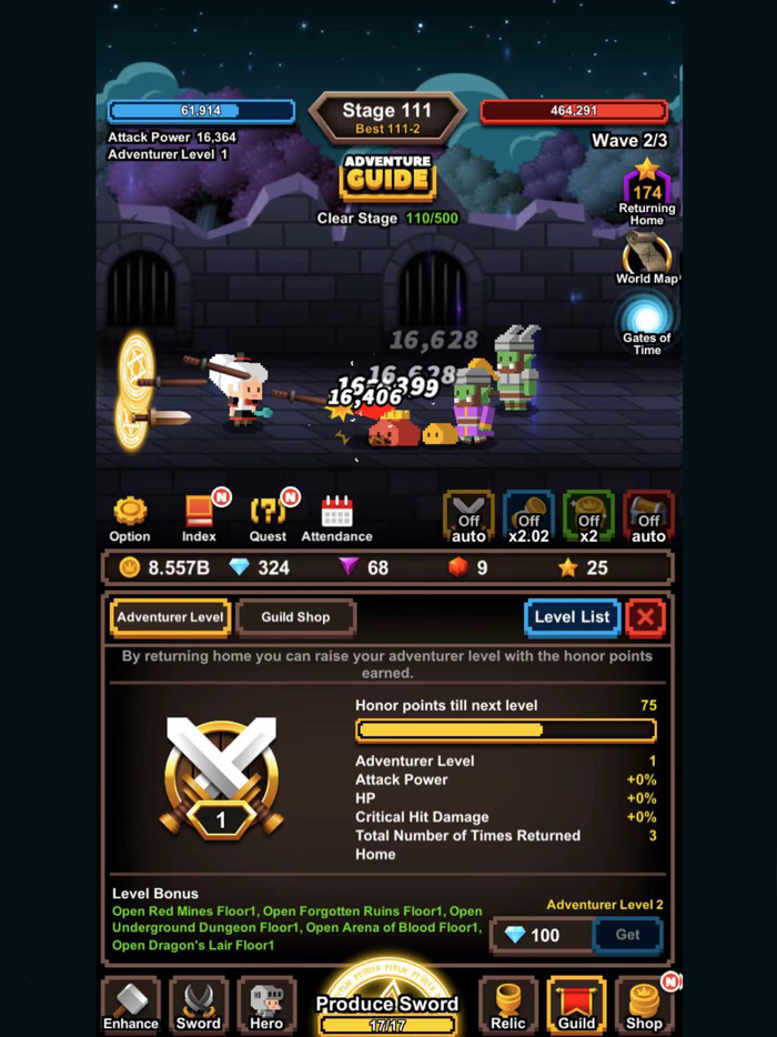 Raising Infinite Sword