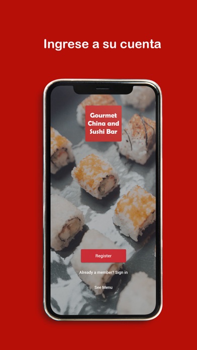Gourmet China and Sushi Screenshot