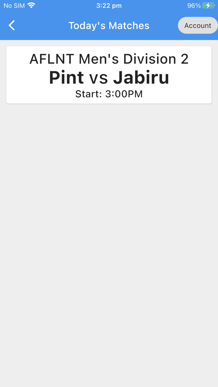 Aussie Rules Scoreboard