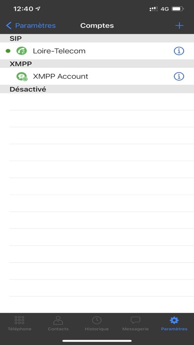 LoirePhone Screenshot