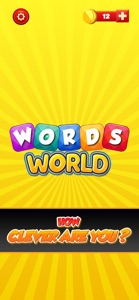 Words World - King of Words screenshot #1 for iPhone