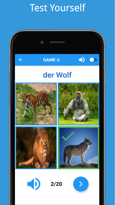 German Words - Beginners Screenshot