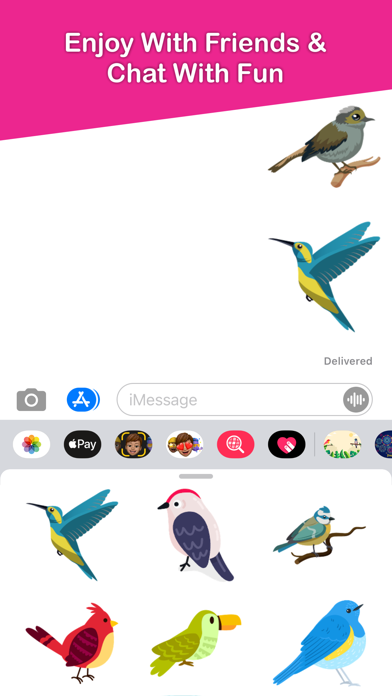 Bird Stickers! Screenshot