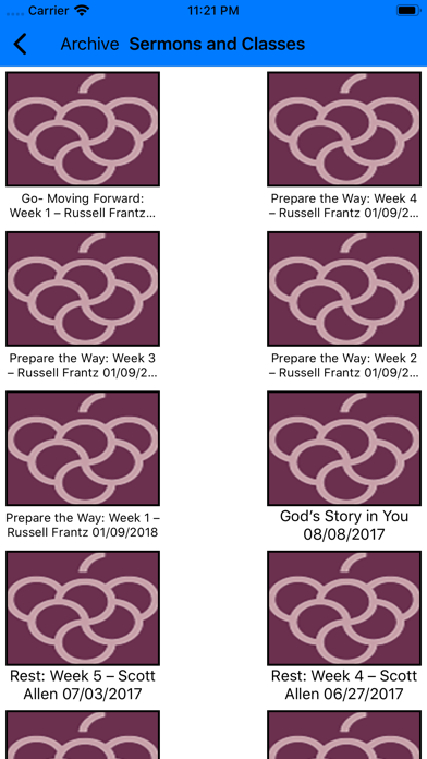 Grapevine Church of Christ Screenshot