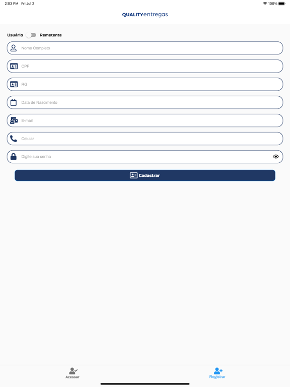 Screenshot #5 pour Quality Entregas - Operacional