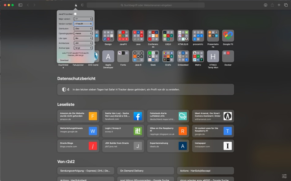DiscoSafari (macOS) 由: Gerrit Grunwald DiscoSafari (macOS) 由: Gerrit Grunwald