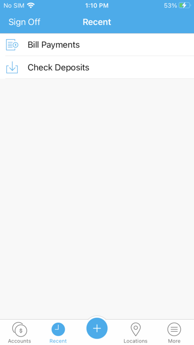 Bank Michigan Screenshot