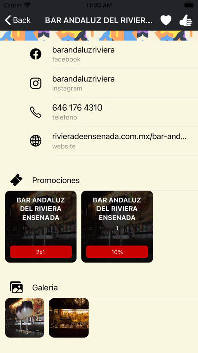 Disfruta Baja California Screenshot