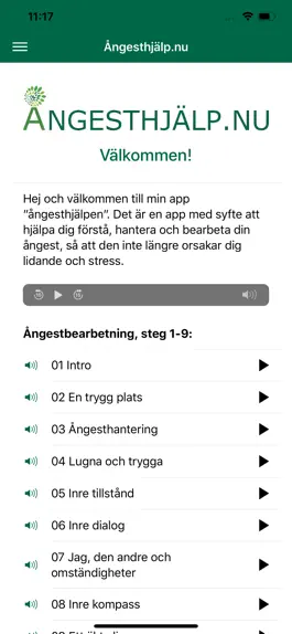 Game screenshot Ångesthjälp.nu apk