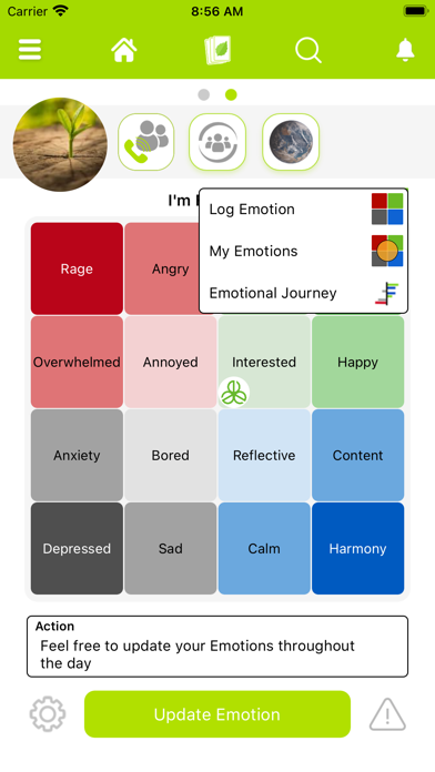 Emotional Pulse - Mood Tracker Screenshot