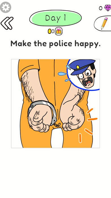 Draw Happy Police: Trivia Gameのおすすめ画像2