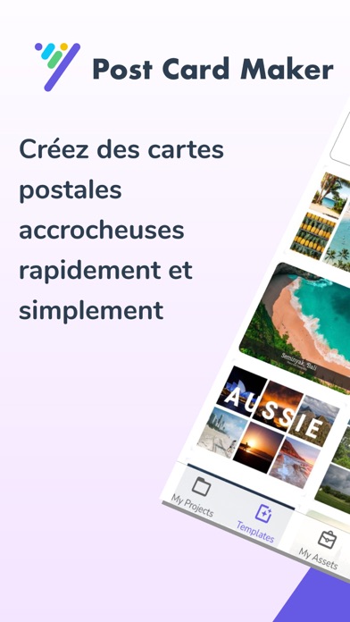 Screenshot #1 pour Créateur de cartes postales