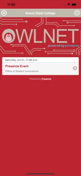 Game screenshot Owlnet Events apk