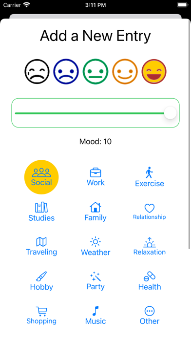 Mindful - Mood Diary Screenshot