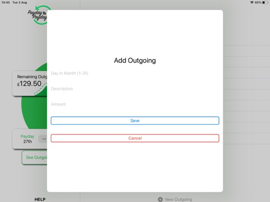 Screenshot #5 pour Payday to Payday