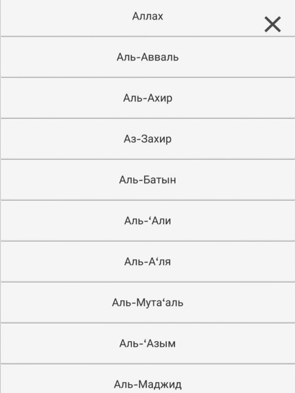 Имена Аллаха - Викторина iPad screenshot 5 - Reference app