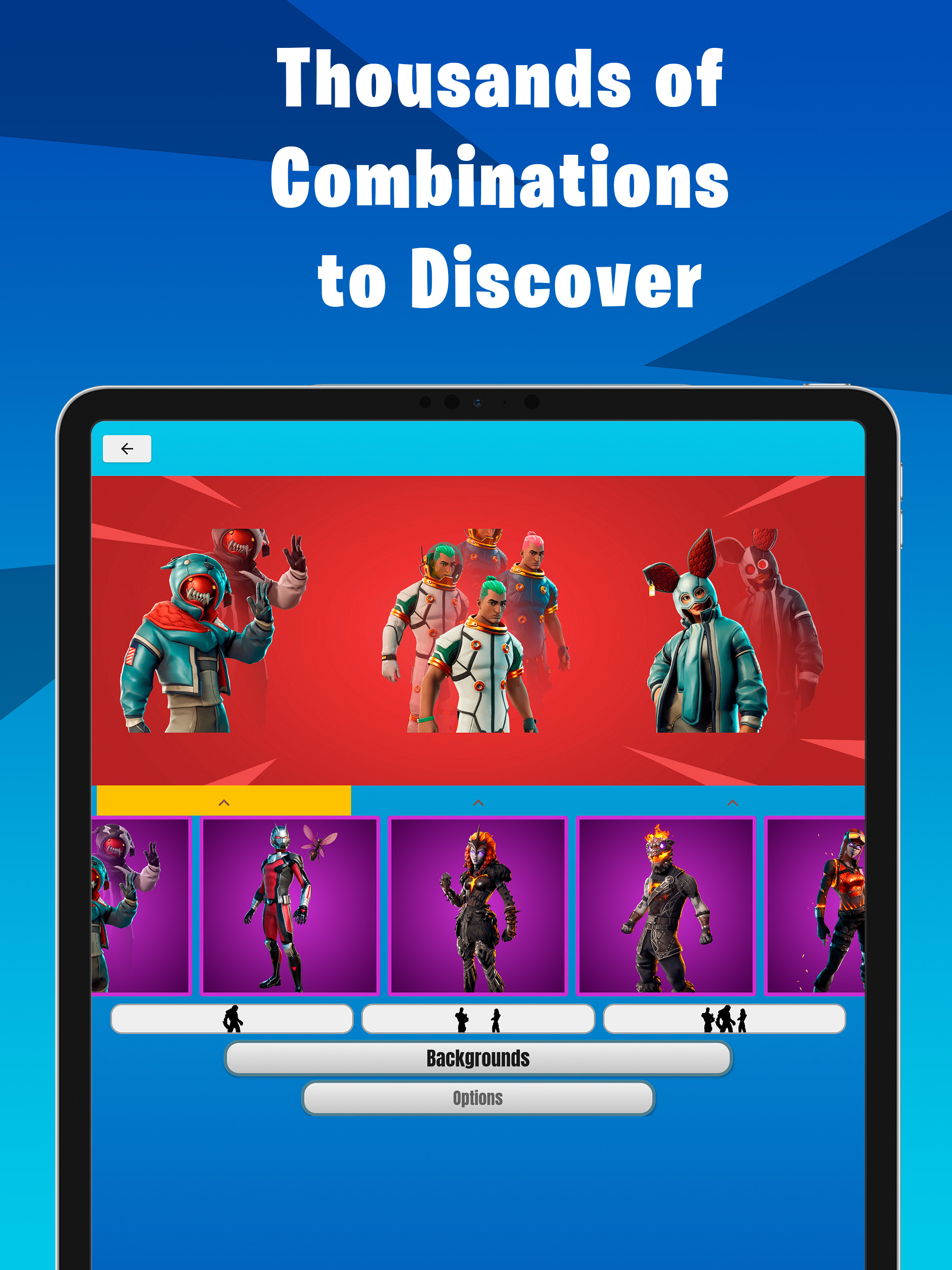 Skins Custom for Fortnite App