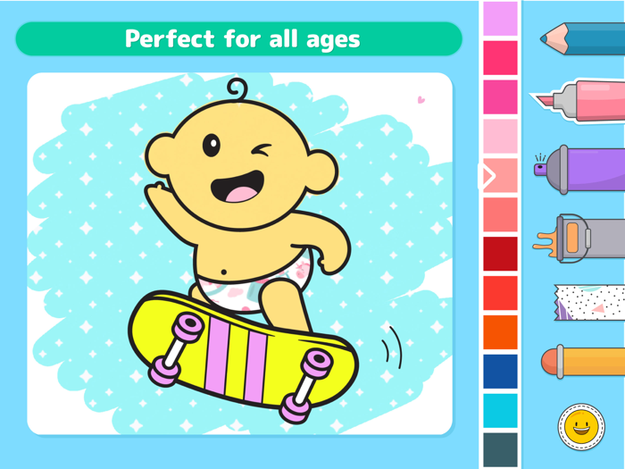 Coloring Babies - Baby drawing