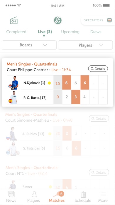 How to cancel & delete Roland-Garros Official from iphone & ipad 3