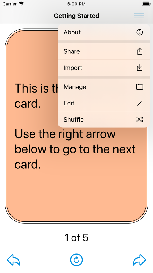 #2. Study Cards App (iOS) Podle: PawEng, LLC