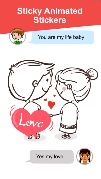 Animated Sticky Lovers