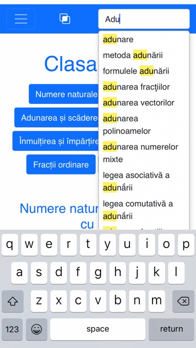 RO-UA Matematică Screenshot