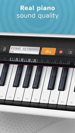 Captura de pantalla de Piano - Teclado en iPhone 2