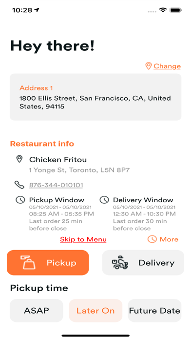 Fritou Chicken Mississauga Screenshot