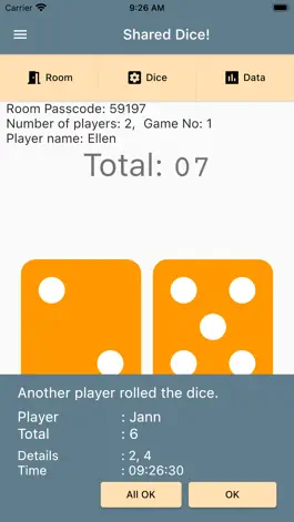 Game screenshot Shared Dice! apk