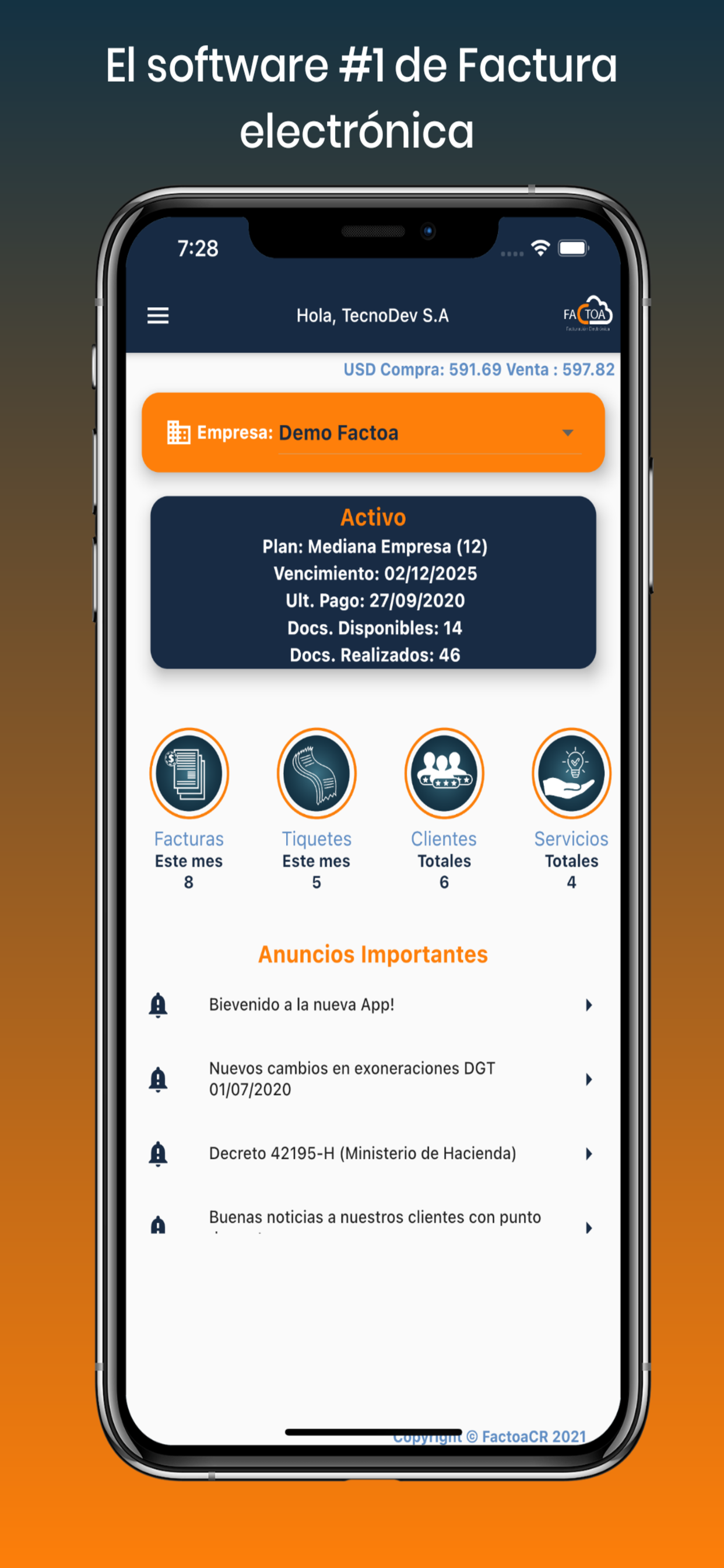 Factoa Facturación Electrónica