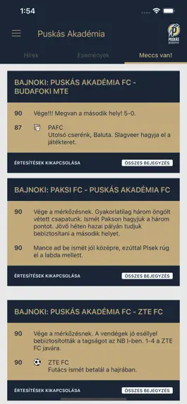 Game screenshot Puskás Akadémia hack
