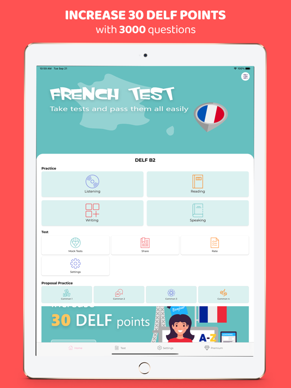 Screenshot #4 pour Prep DELF TCF - Learn French
